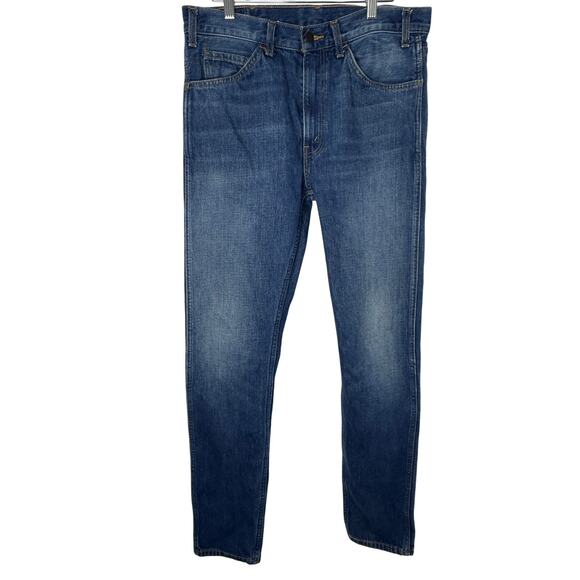 Vintage Levi’s 606 Jeans Men 32x32 (Marked 32x34) Blue Orange Tab Big E 80’s